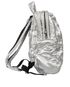 Silver Quilted Doudoune Backpack, side view